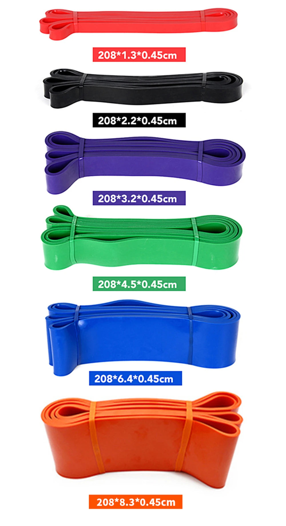 Resistance Band Assortment (5-230lbs)