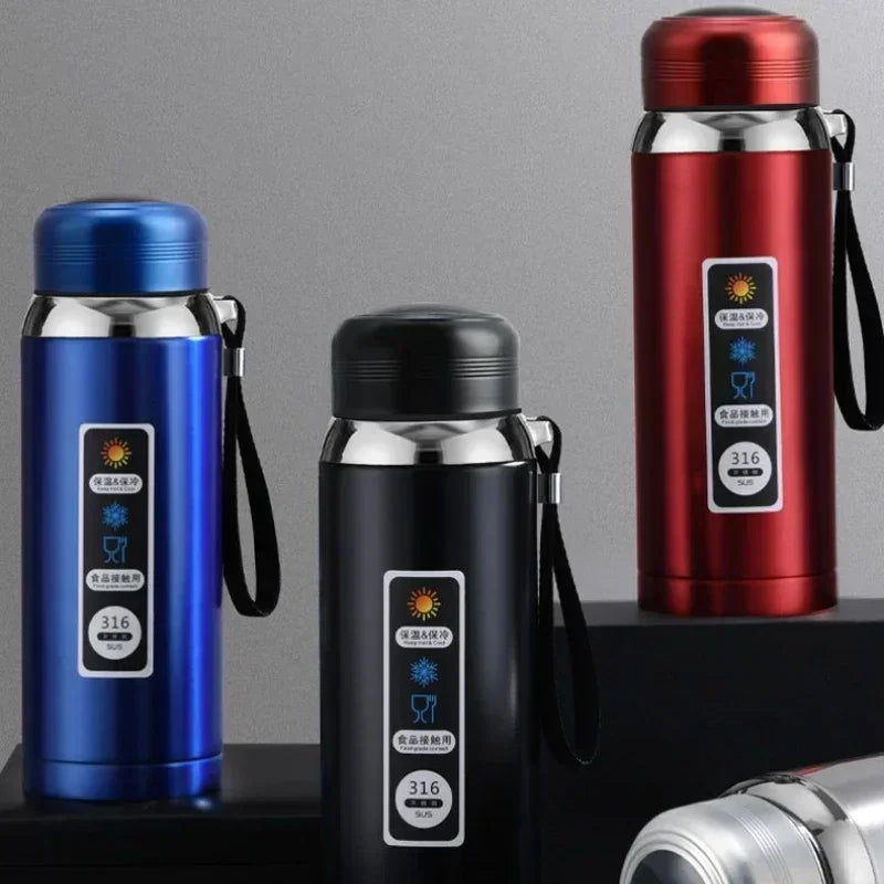 Stainless Steel Water Bottle with Intelligent Temperature Sensor